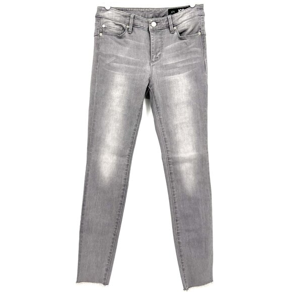 Armani Exchange Women's Denim Jeans Size 26 Grey J69 Super Skinny Lift-up Grey - Picture 1 of 12